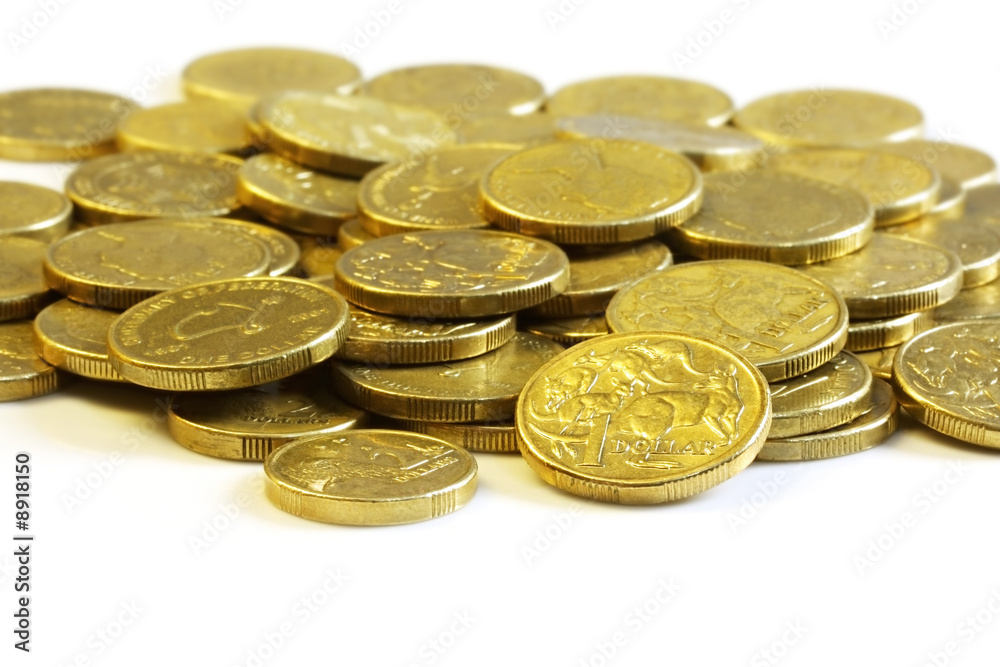 Australian one dollar and two dollar coins Australian one dollar and two dollar coins