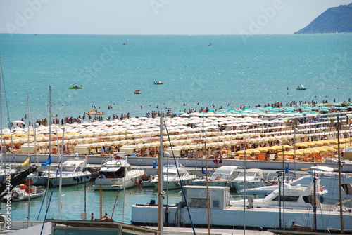 Riccione porto e spiaggia