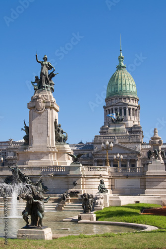 The National Congress in Buenos Aires, Argentina © buteo