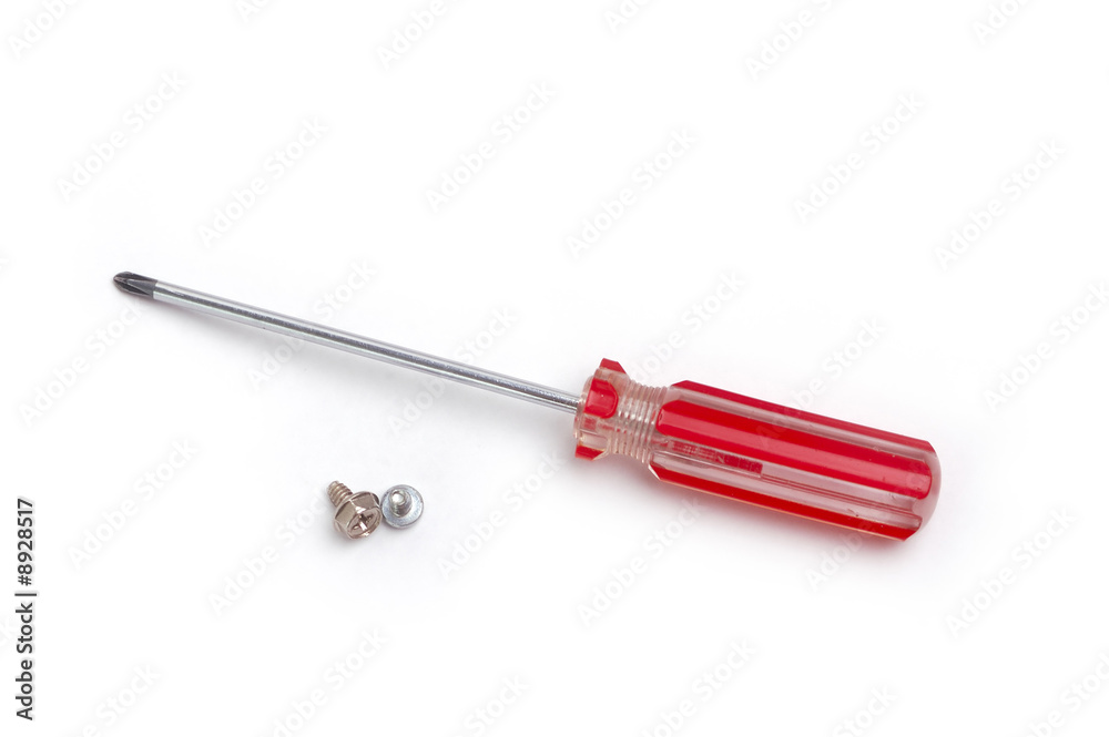 Screwdriver isolated on white background
