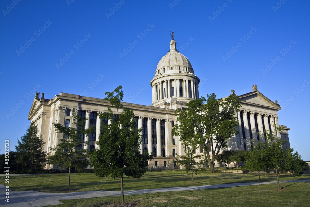 Obraz premium State Capitol of Oklahoma in Oklahoma City.