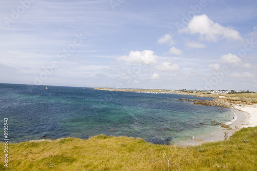 Fototapeta Naklejka Na Ścianę i Meble -  a part of coastline in brittany