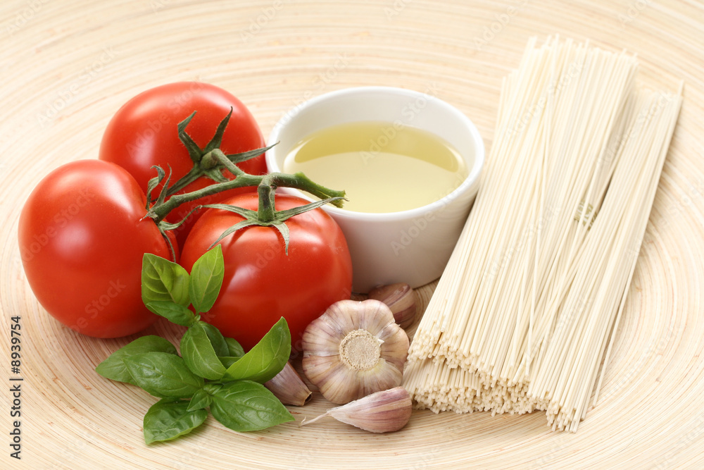 ingredients to make delicious spaghetti - food and drink ingredients to make delicious spaghetti - food and drink