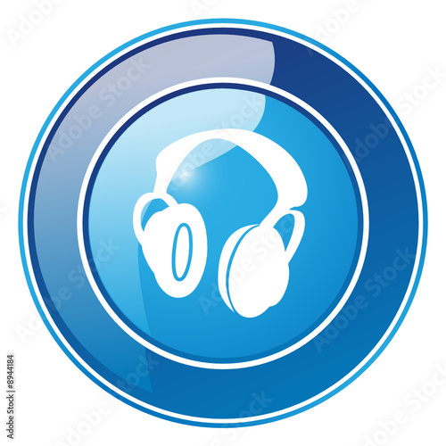 Kopfhörer - Button