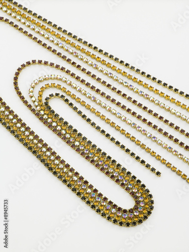 Necklaces with gemstones