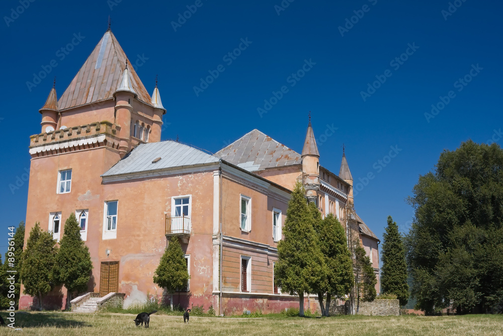 Kendefy Castle in Santamaria Orlea, Romania