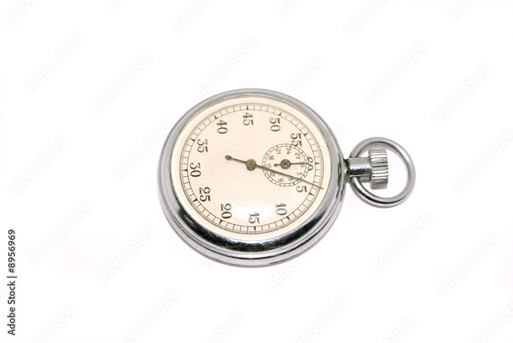 Stop watch isolated on a white background