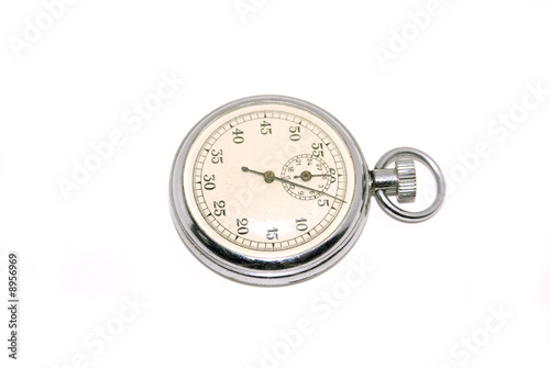 Stop watch isolated on a white background