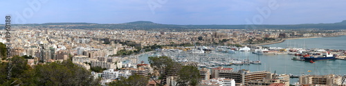 Palma de Mallorca von oben