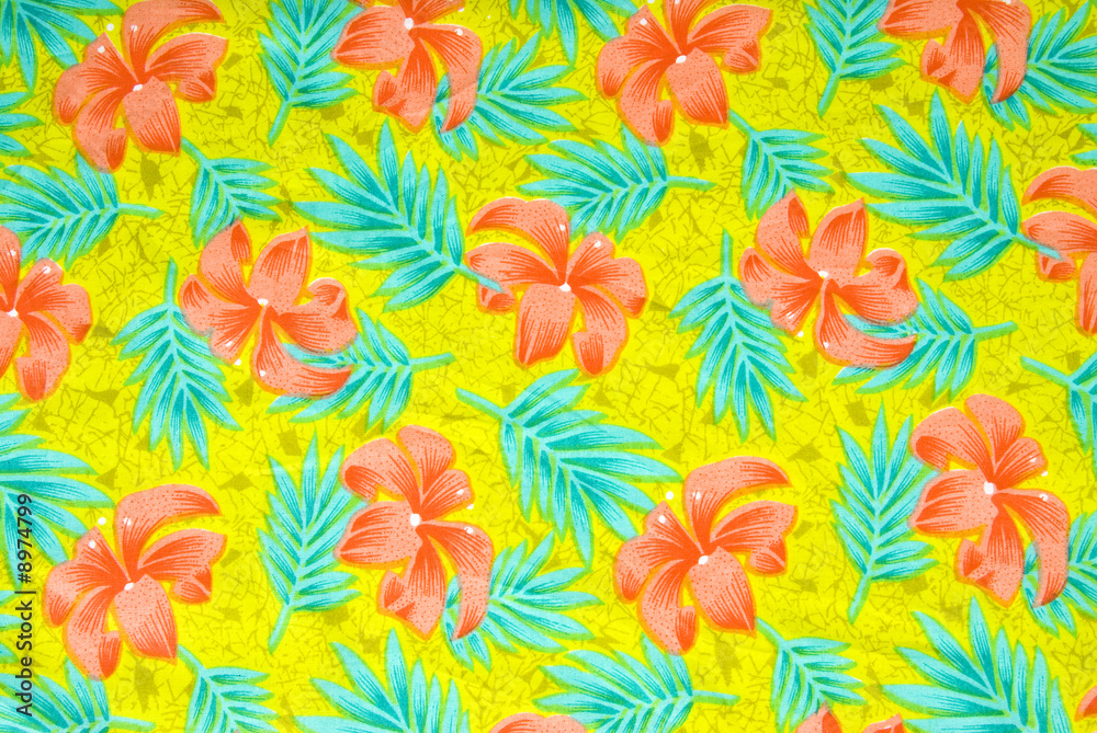 Tropical Design Fabric