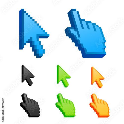 cursor great set vector