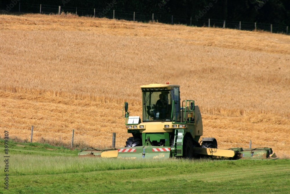 Fototapeta premium travaux des champs