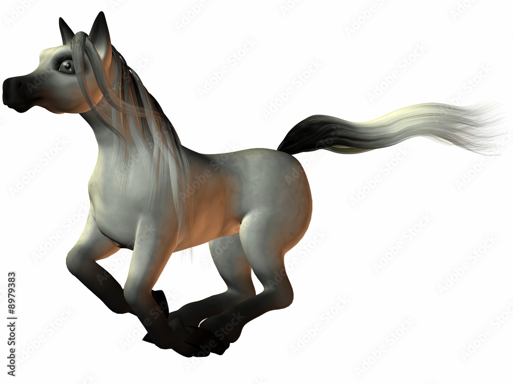 Fototapeta premium Toon Horse