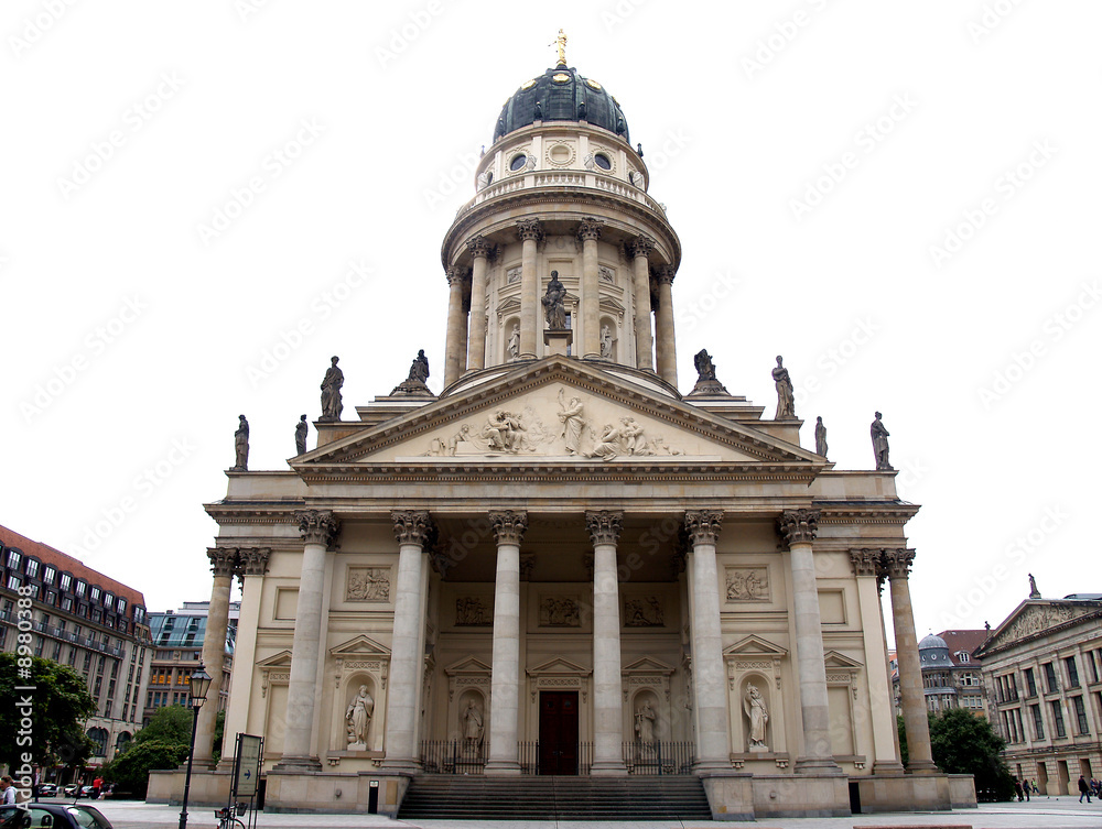 Obraz premium Gendarmenmarkt Deutscher Dom v Platz