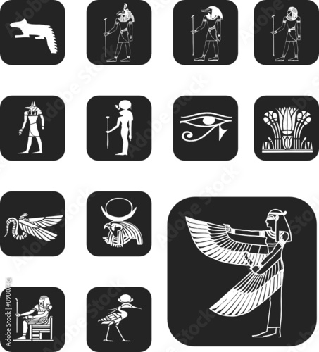 Set buttons. Egypt