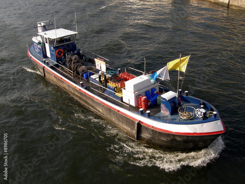 Schilderij op canvas péniche