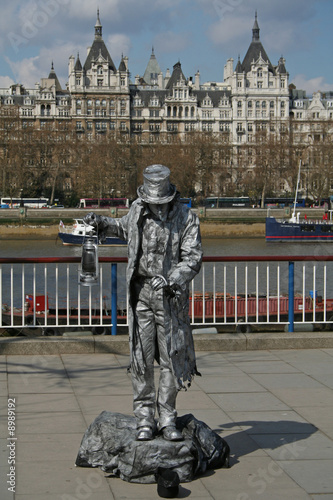 Acteur de rue à Londres photo