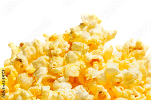 popcorn background with copyspace