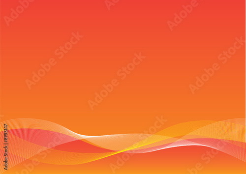 Orange Blend Background