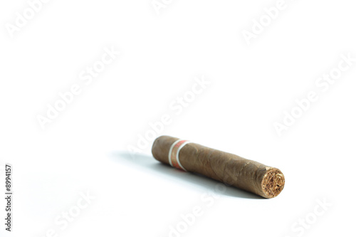 Cigar isolated on white