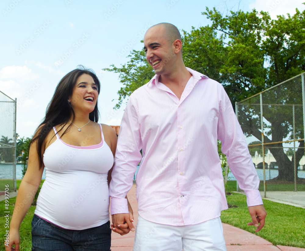 Obraz premium Happy young couple