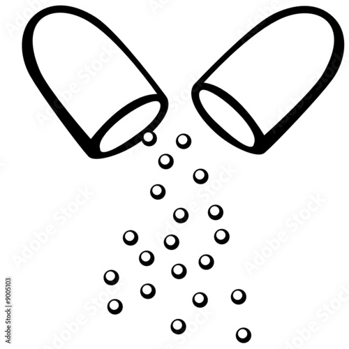 open medicine pill
