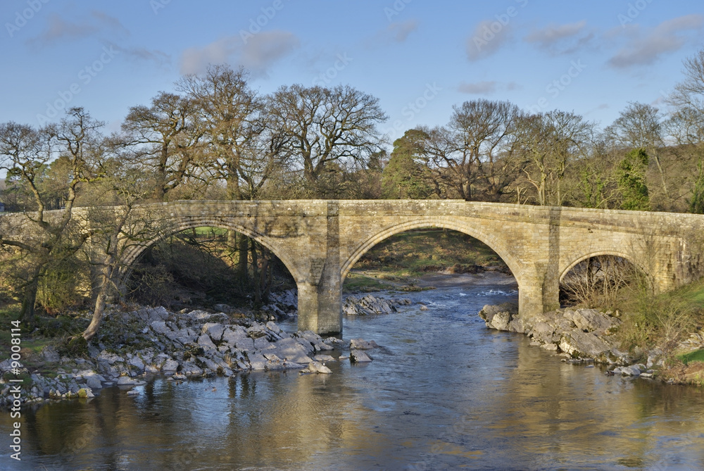 A view of Devils Bridge