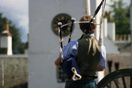 joueur de cornemuse photo