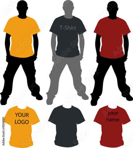 Vector T-shirt template