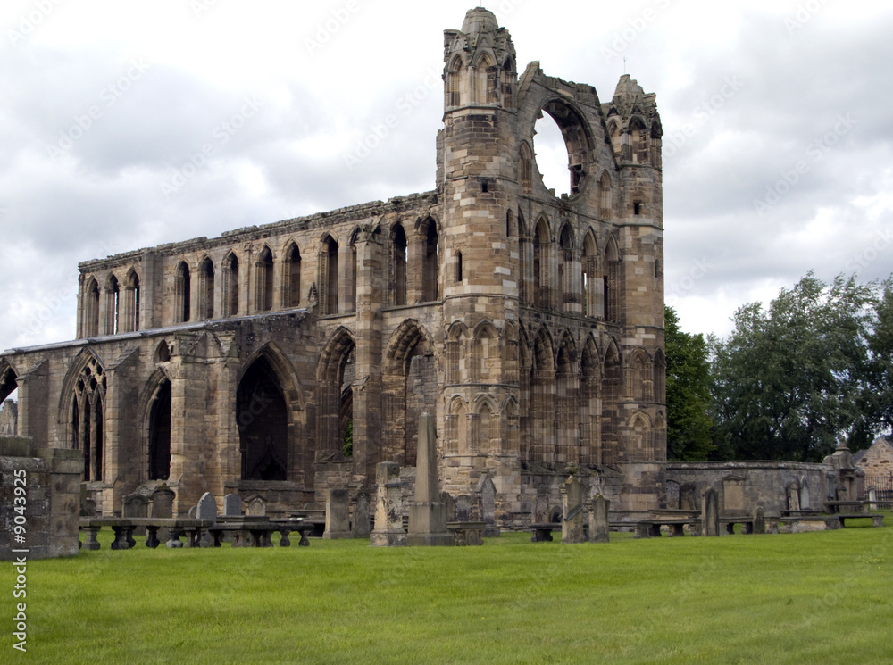Die Kathedrale von Elgin, Schottland