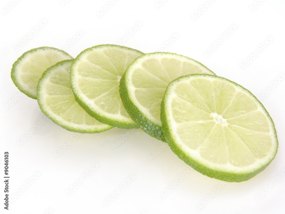 slices of lime