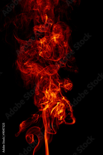 abstract red smoke background