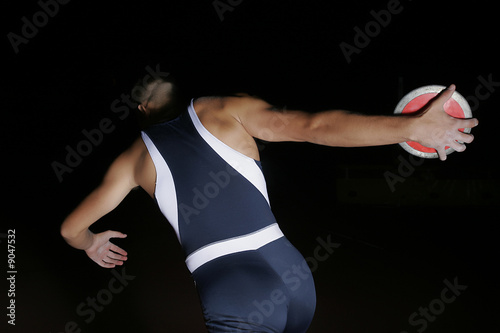 Tableau sur toile discus throw