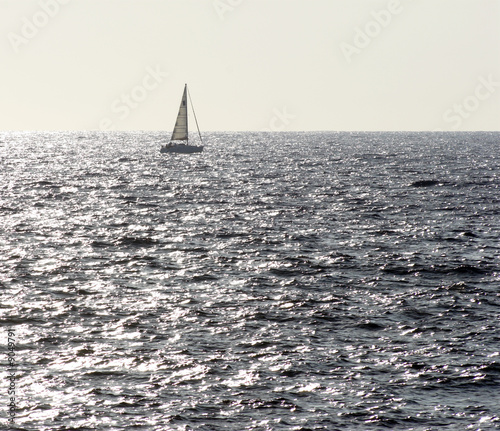 Sunlight Sea and Sailing