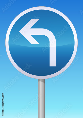 Obligation de tourner à gauche