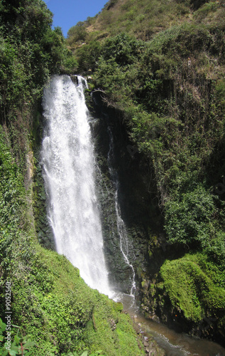 Waterfall near Otavalo, Ecuador