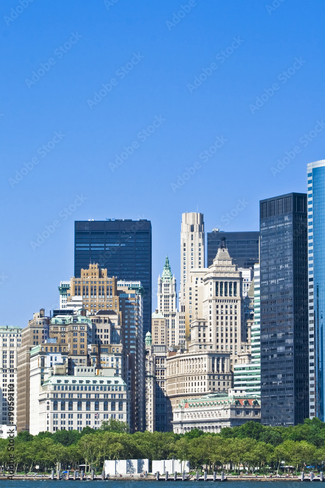 Fototapeta premium Skyscrapers in New York