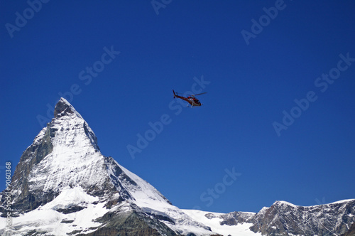 Bergrettung unterm Matterhorn © Bergfee