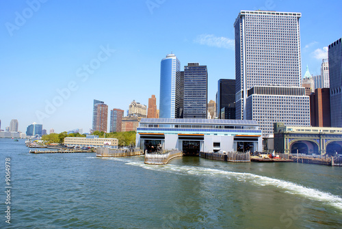Manhattan - view form Staten Island ferry