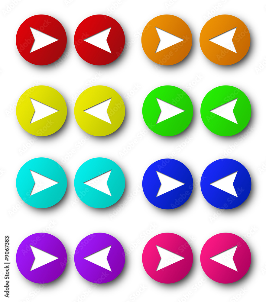 Arrow buttons Arrow buttons