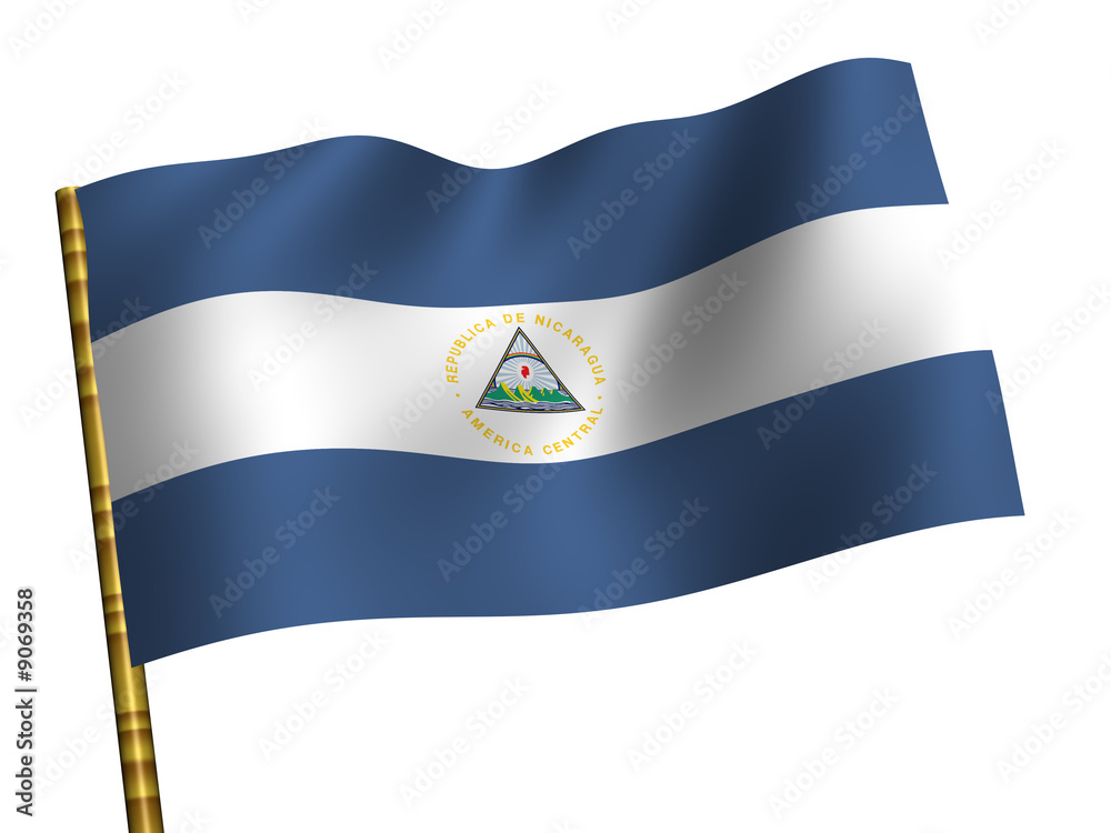 National Flag. Nicaragua