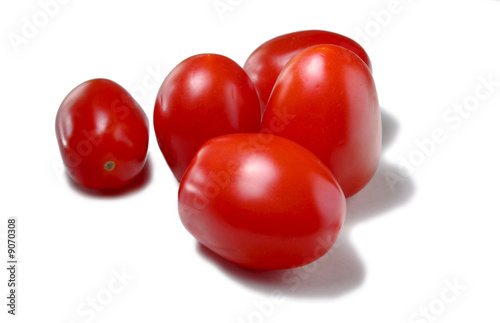 Tomatoes isolated