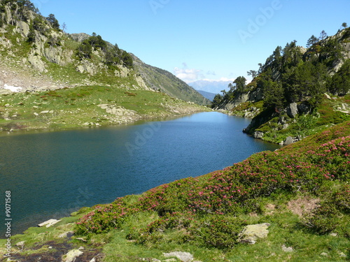 étang de la porteille d'Orlu - Capcir - Pyrénées
