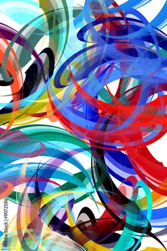 Obraz kolorowe tło w abstrakcyjnym stylu