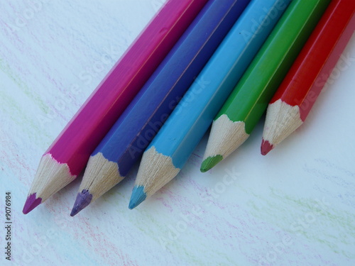 crayons de couleurs