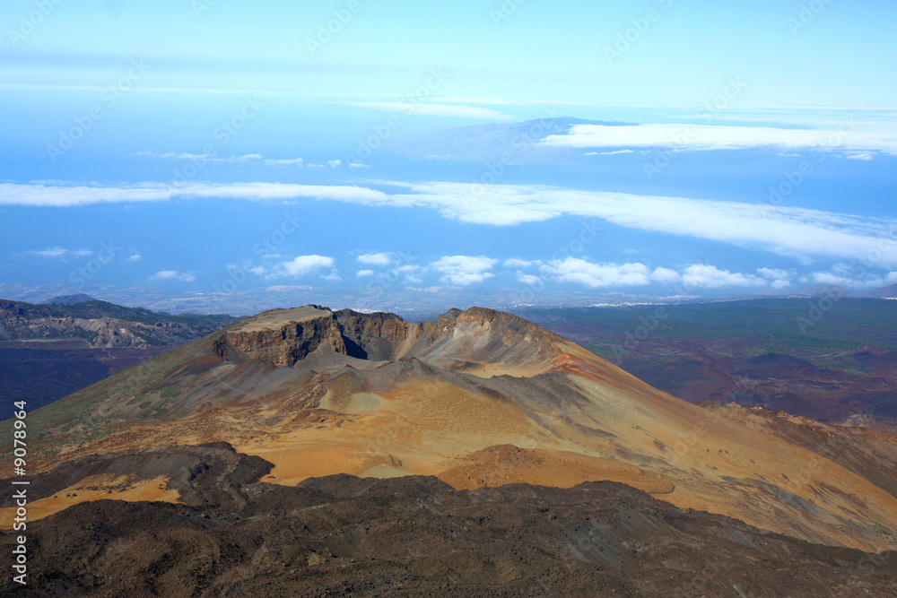 Volcano Teide on Tenerife island