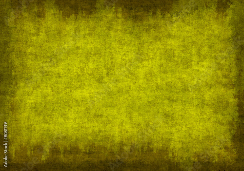 Grunge background - a sheet of the old paper of green color