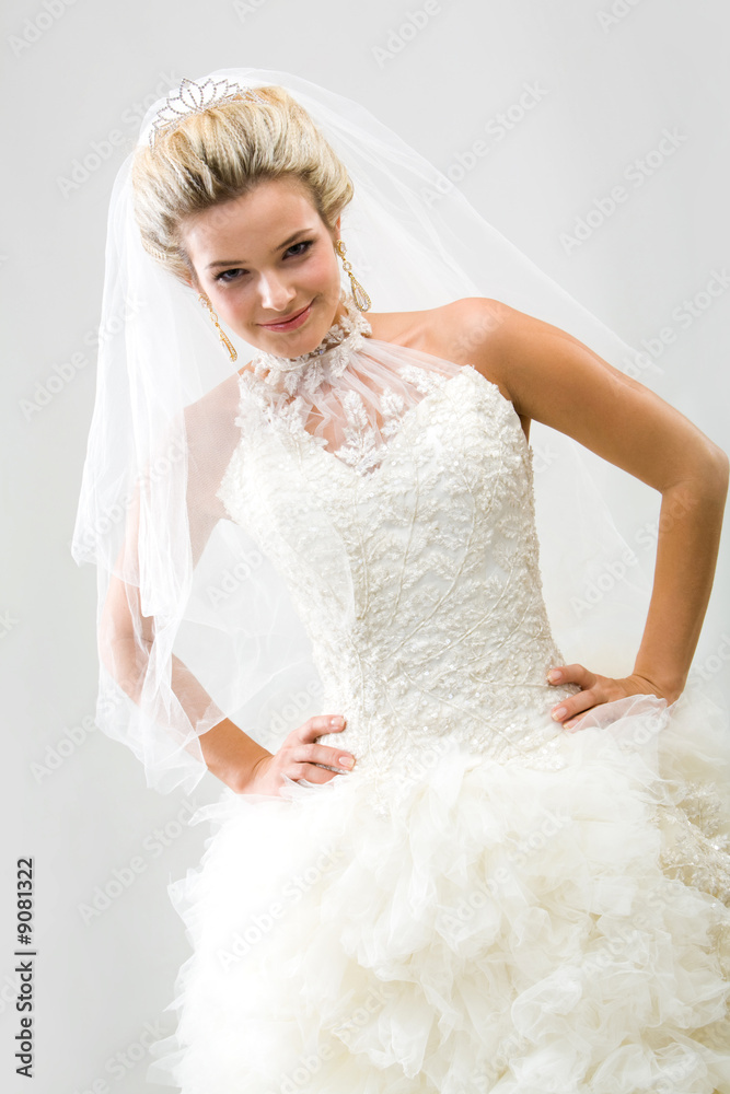Image of attractive marriageable looking at camera Image of attractive marriageable looking at camera