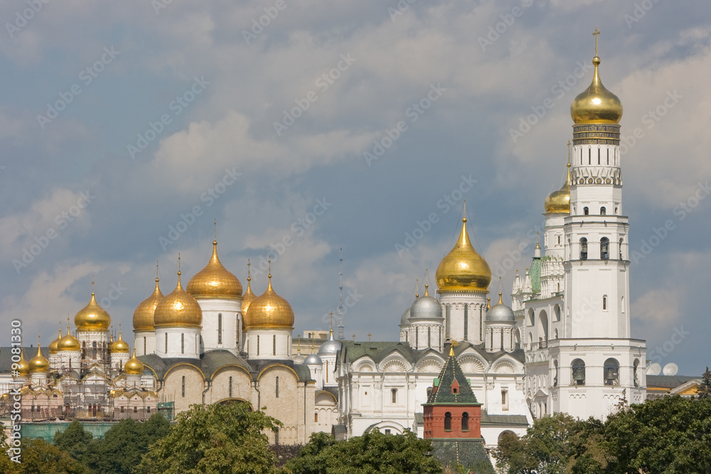 Churches In Moscow Kremlin.