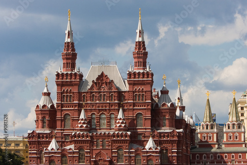 Museum of Russian History in Moscow, Red Square.